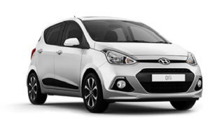 Rent a Hyundai i10 in Rhodes, Greece