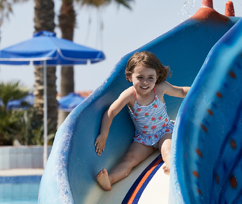 Lindos Princess Car Rental | Cario Rhodes 2 Family pool area at Lindos Princess Beach Resort and Spa